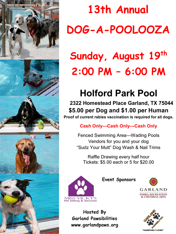 Dog-A-Palooza Flyer - The Garland Texan Local News