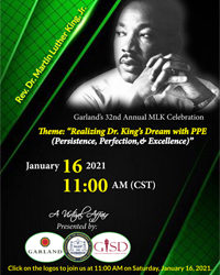 MLK virtual celebration set for Jan. 16