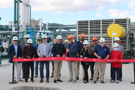 City celebrates partnership to turn methane gas into energy