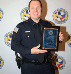 Officer Matt Pesta named Ray Ramon Peace Officer of the Year