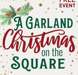 Garland Christmas on the Square