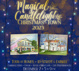 Magical Candlelight Christmas-town – Travis College Hill, Embree