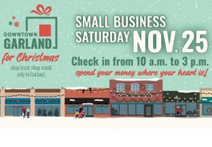 Small Business Saturday, Nov. 25