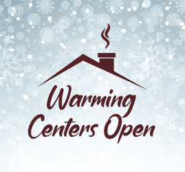 Warming centers open