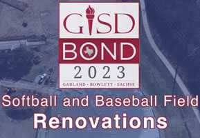 GISD softball, baseball field improvements near completion