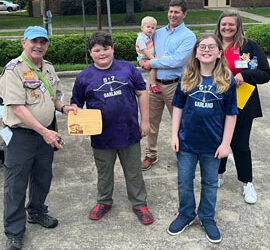 Local scouts compete in annual cook-off