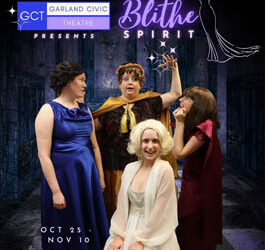 ‘Blithe Spirit’ presented by Garland Civic Theatre